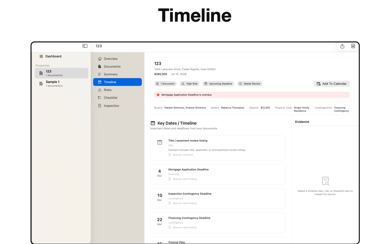 Timeline